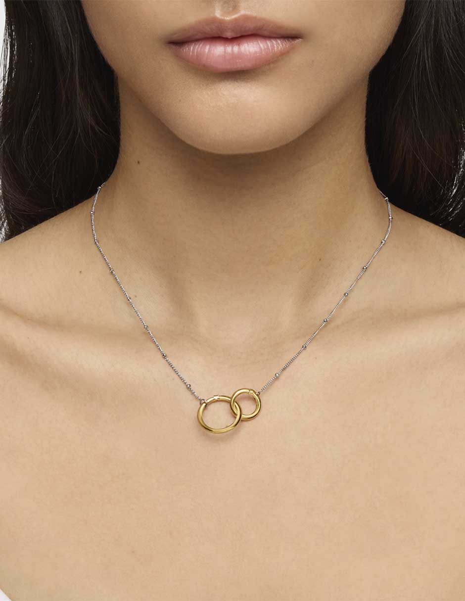 Collar Hold de oro amarillo 18 K 4