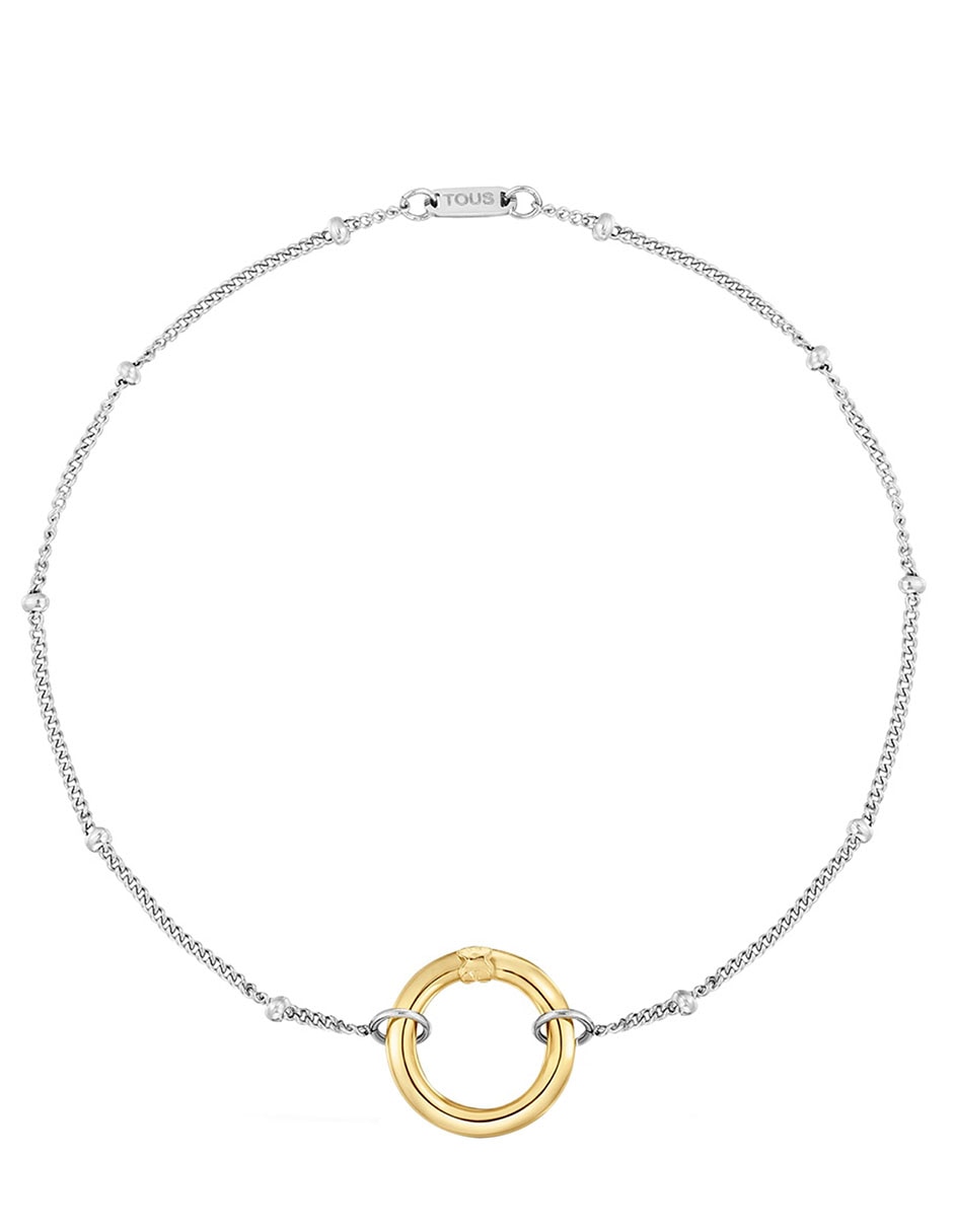 Pulsera de oro 18 K Hold con acabado brillante