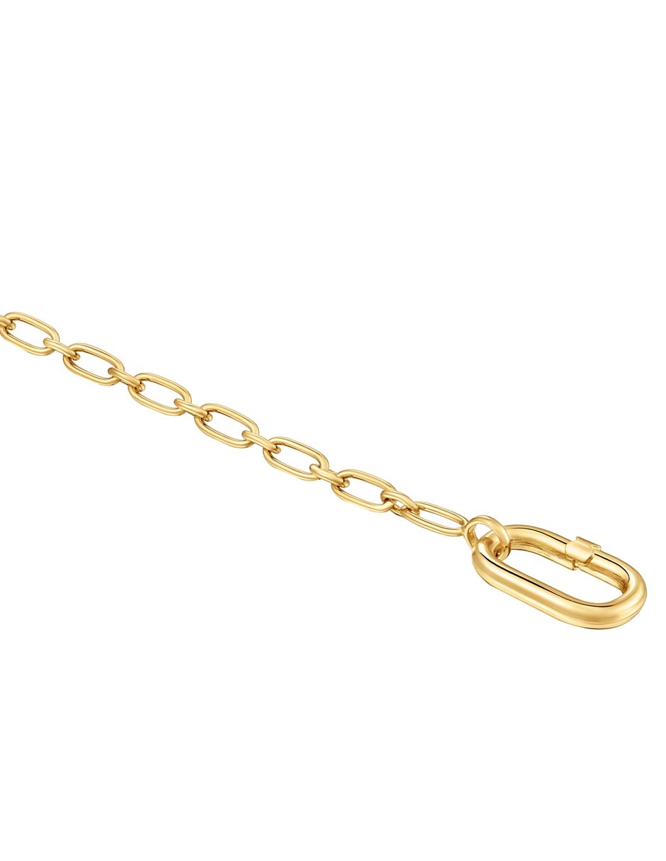 Pulsera de plata P 925 Hold Oval con acabado pulido 3