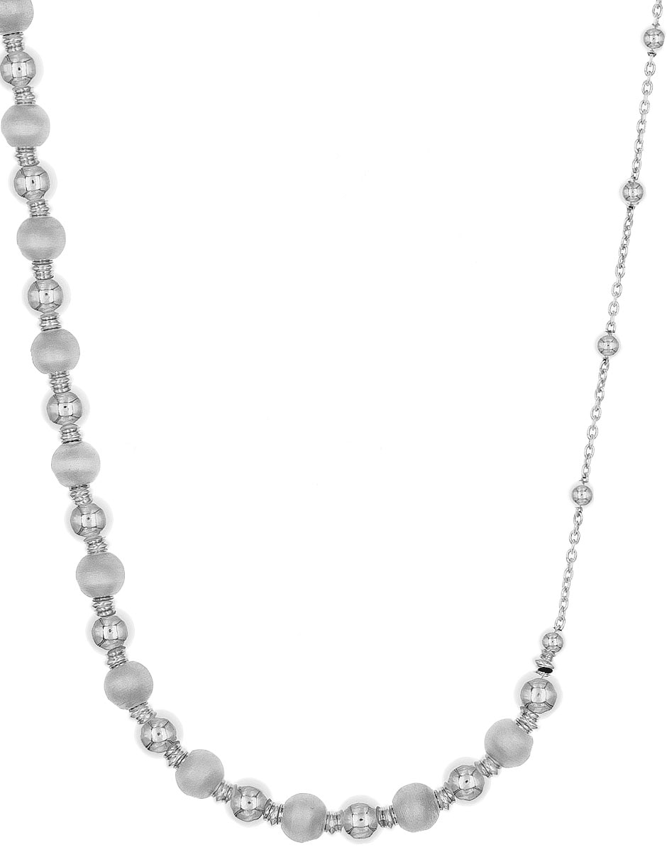 Collar de esfera de plata P 925