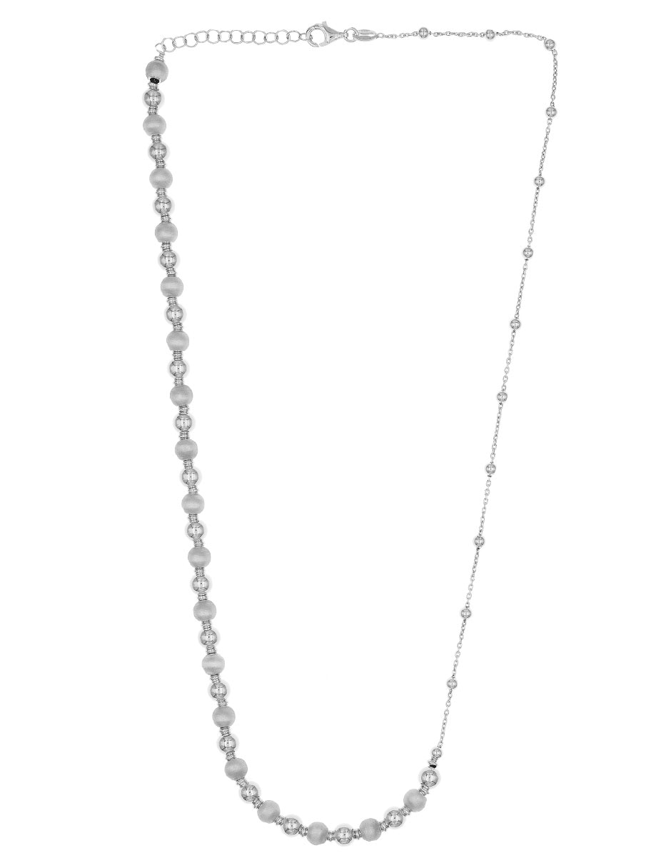 Collar de esfera de plata P 925 2