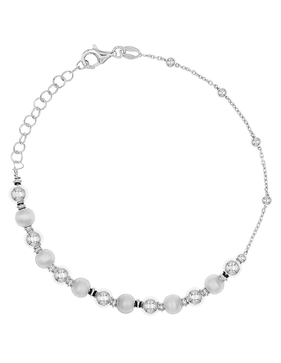 Pulsera de plata P 925 con acabado pulido