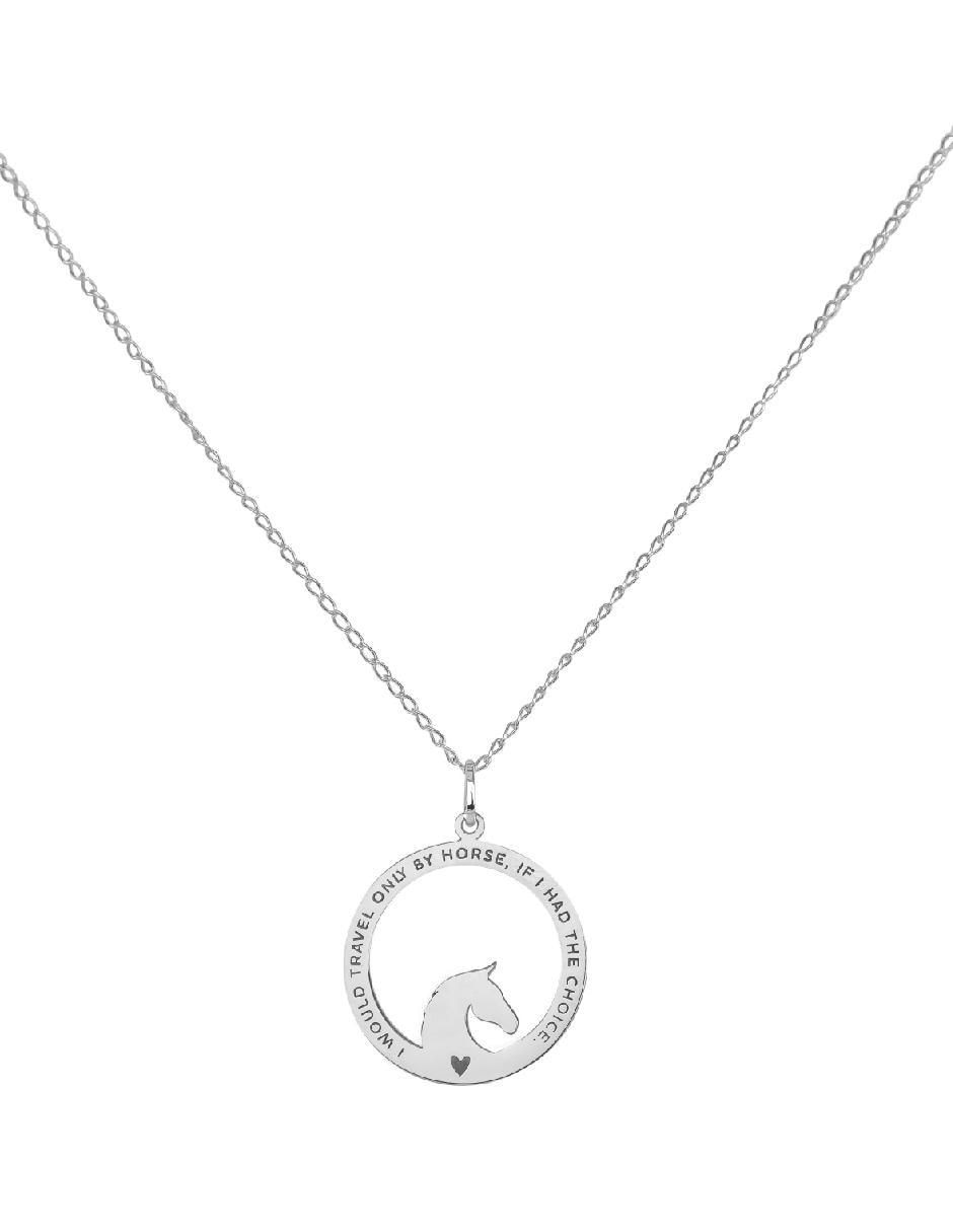 Collar con dije de plata P 925