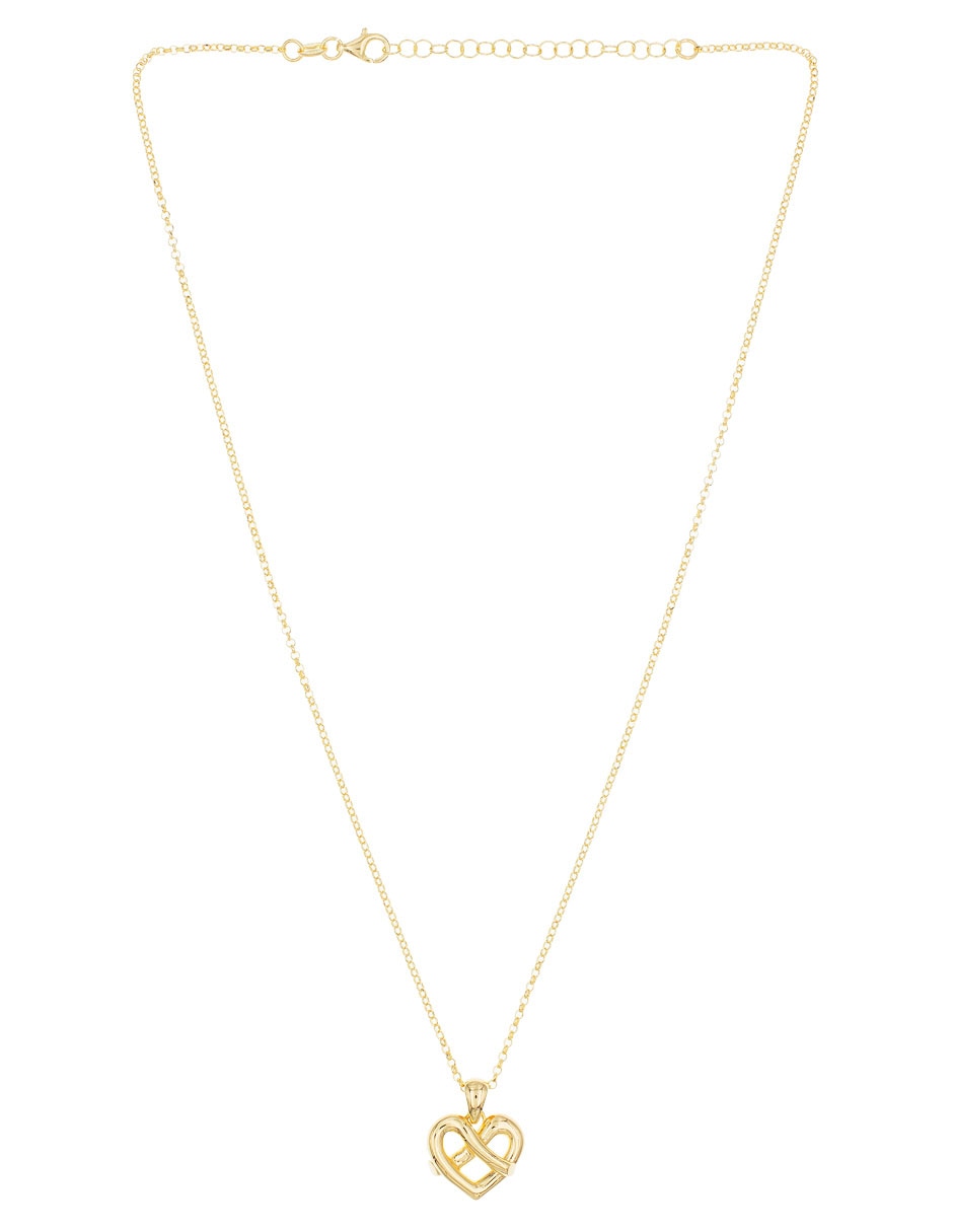 Collar de corazón de plata P 925 2