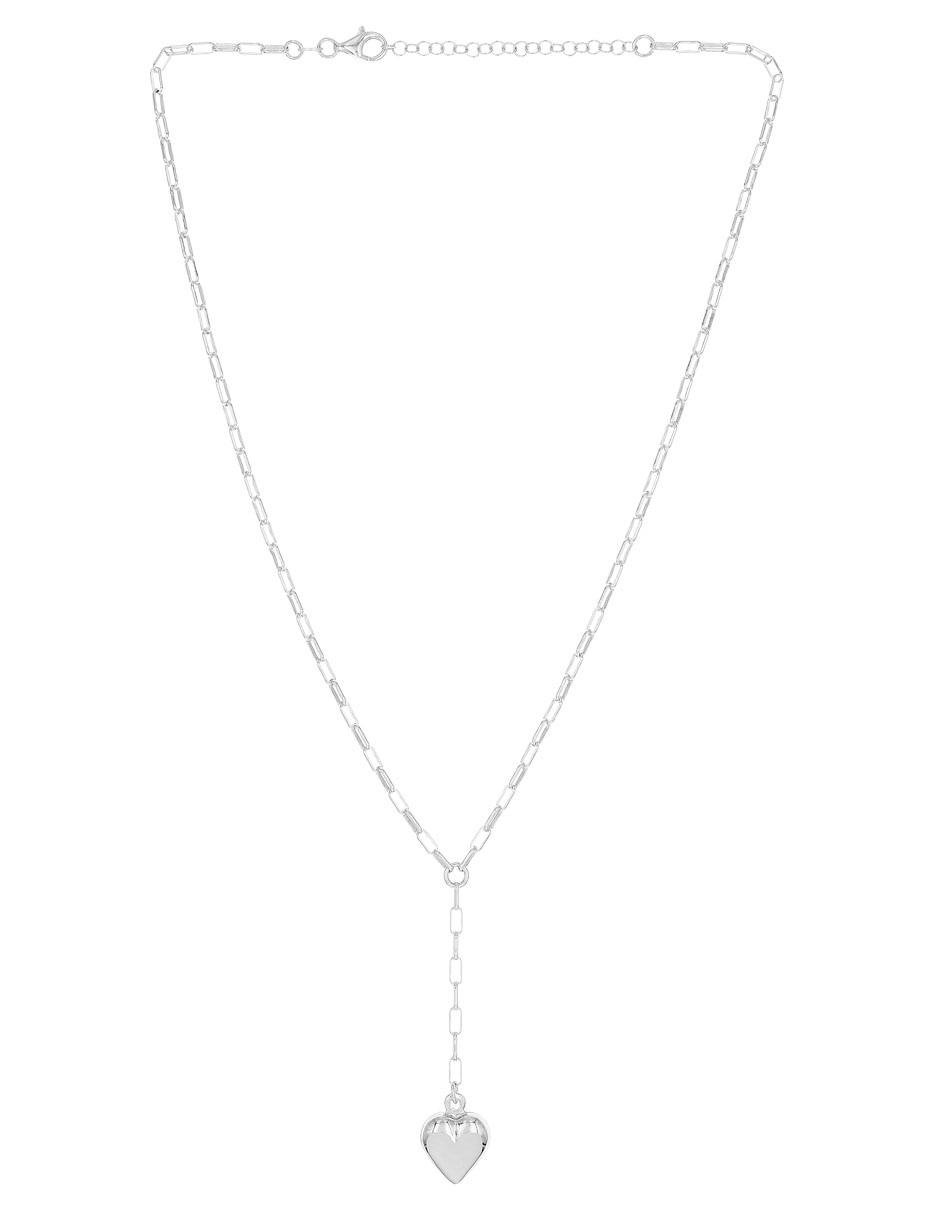 Collar de corazón de plata P 925 2