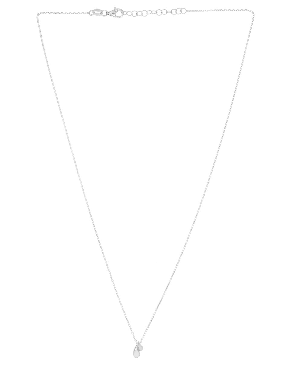 Collar de gota de plata P 925 2