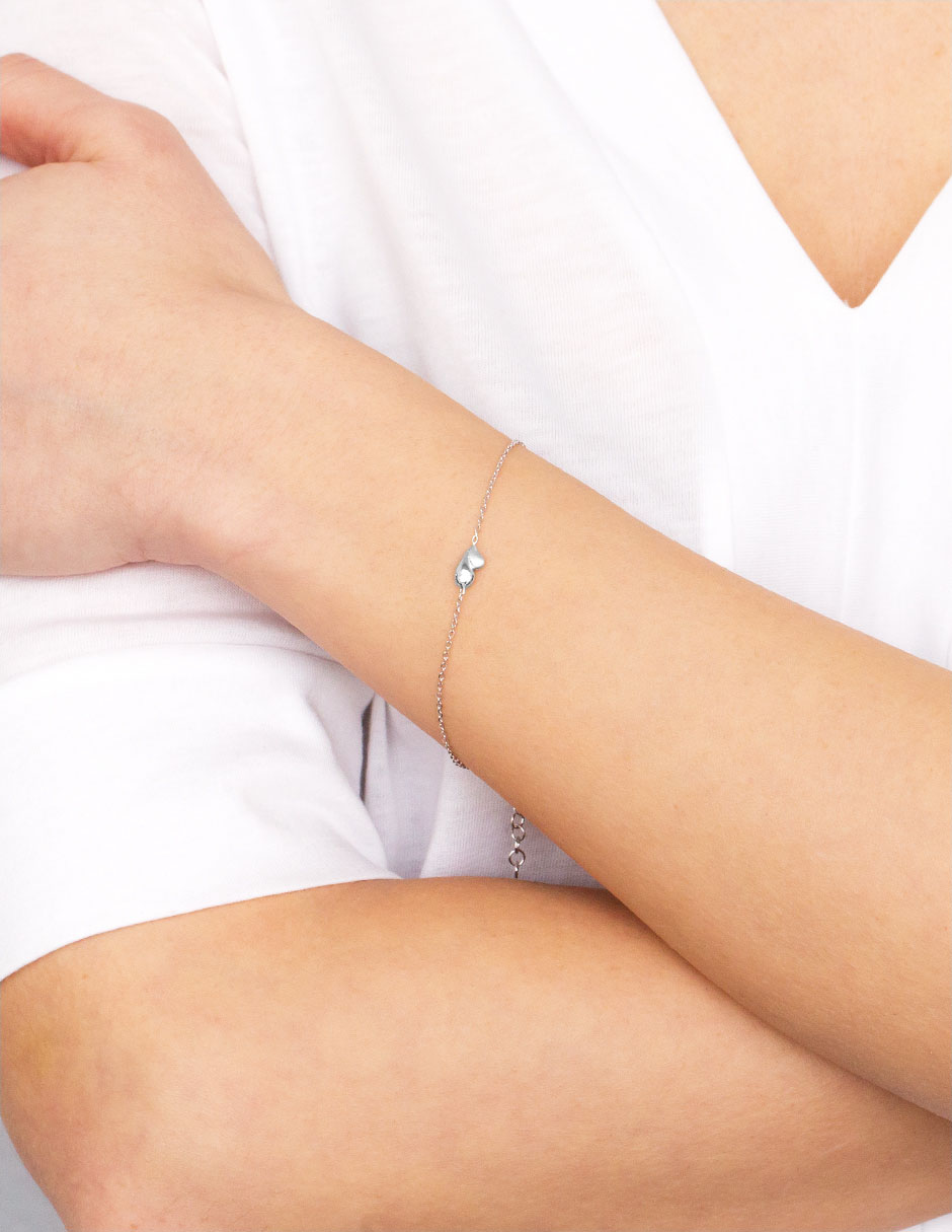 Pulsera de plata P 925 con acabado pulido 3