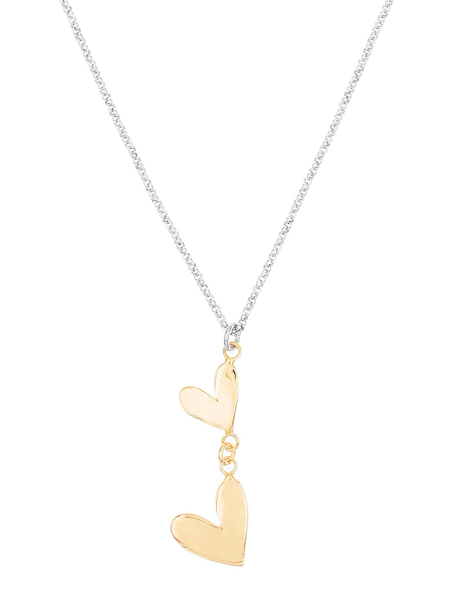 Collar de corazón de plata P 925