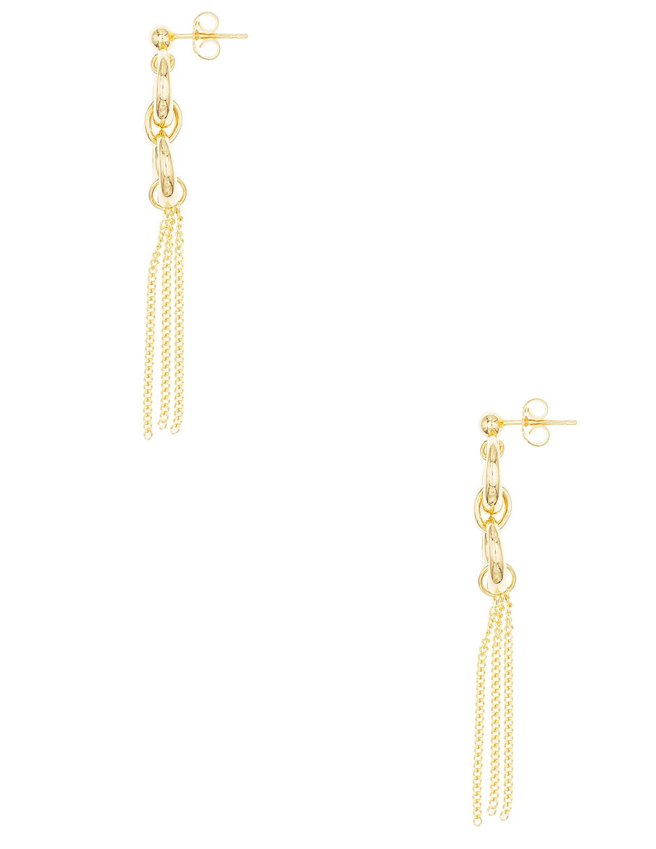 Aretes de plata P 925 con acabado brillante 2
