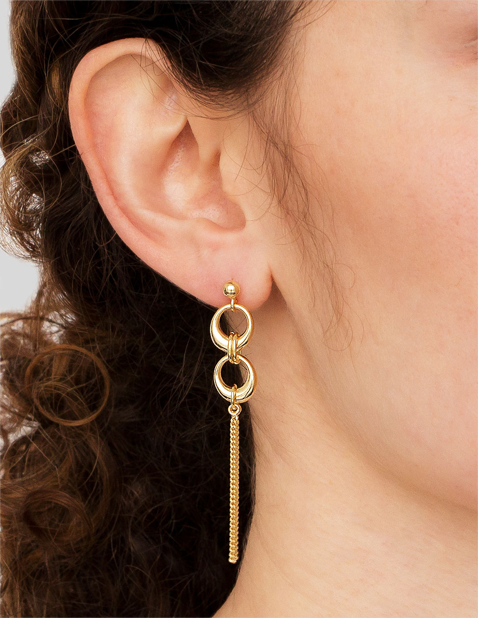 Aretes de plata P 925 con acabado brillante 4