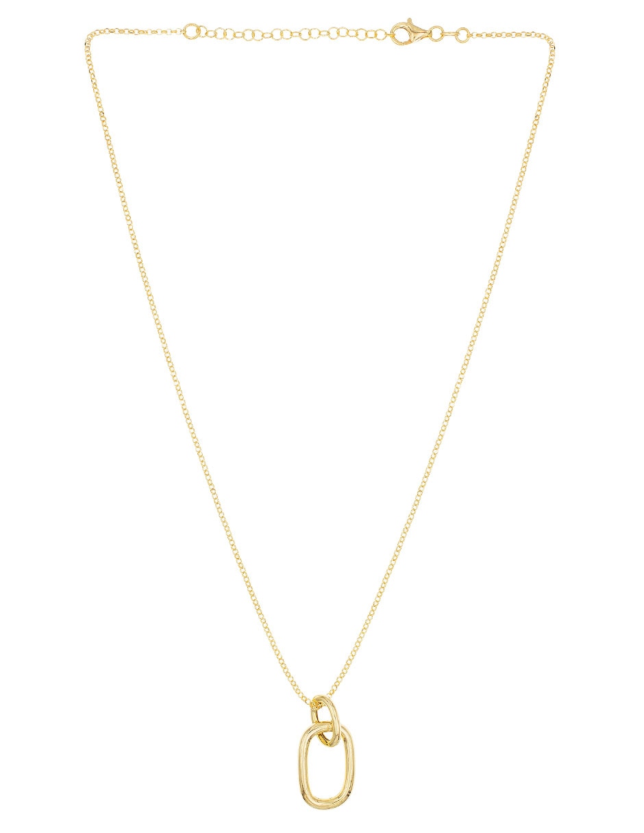 Collar ovalado de plata P 925 2