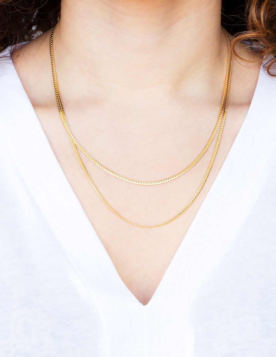 Collar de eslabones de plata P 925 3