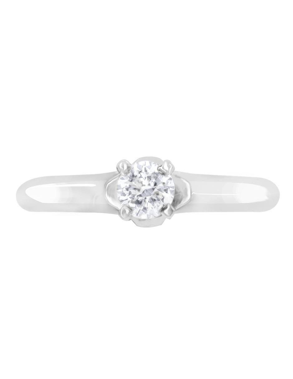 Anillo de compromiso de oro 14 k Elisea diamante Anillo de compromiso de oro 14 k Elisea diamante