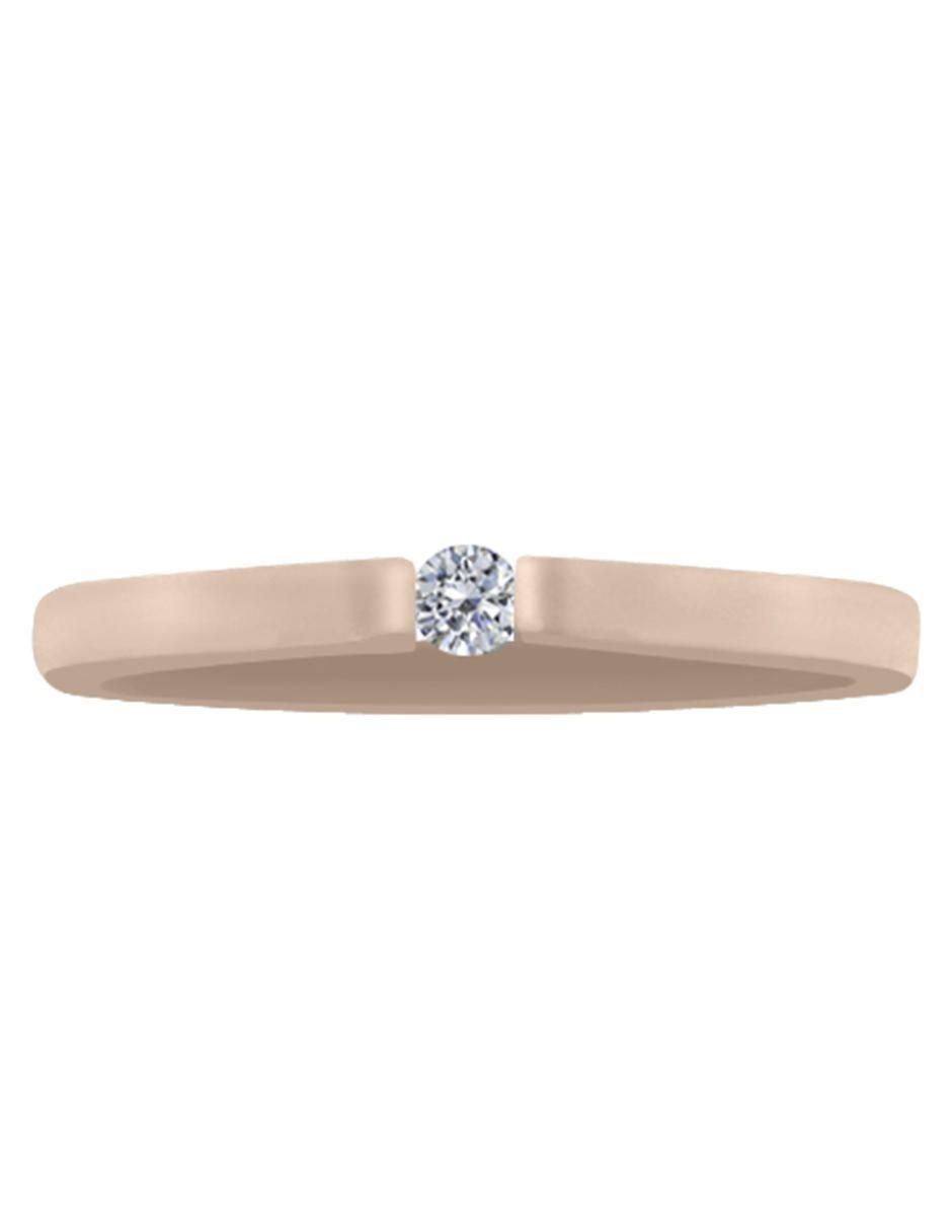 Anillo de compromiso de oro 14 k Carlie diamante Anillo de compromiso de oro 14 k Carlie diamante