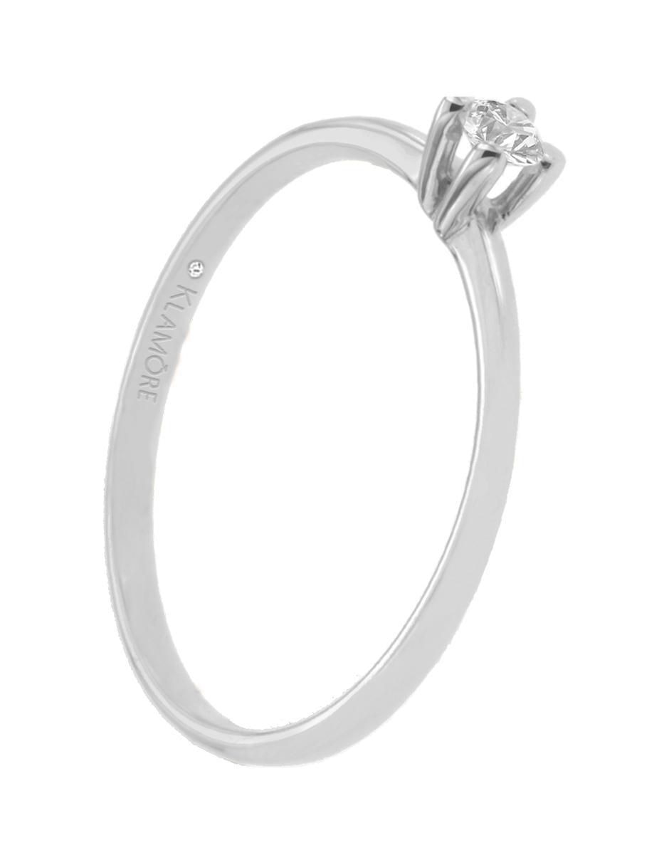 Anillo de compromiso de oro 14 k Issa diamante 3