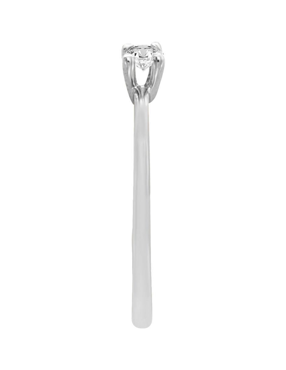 Anillo de compromiso de oro 14 k Issa diamante 4