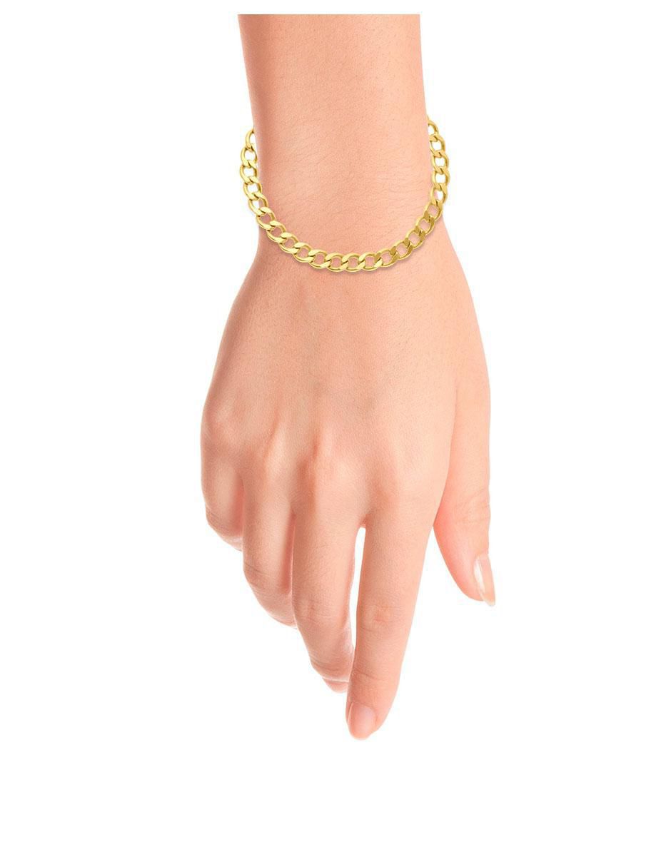 Pulsera de oro 14 K con acabado pulido 3