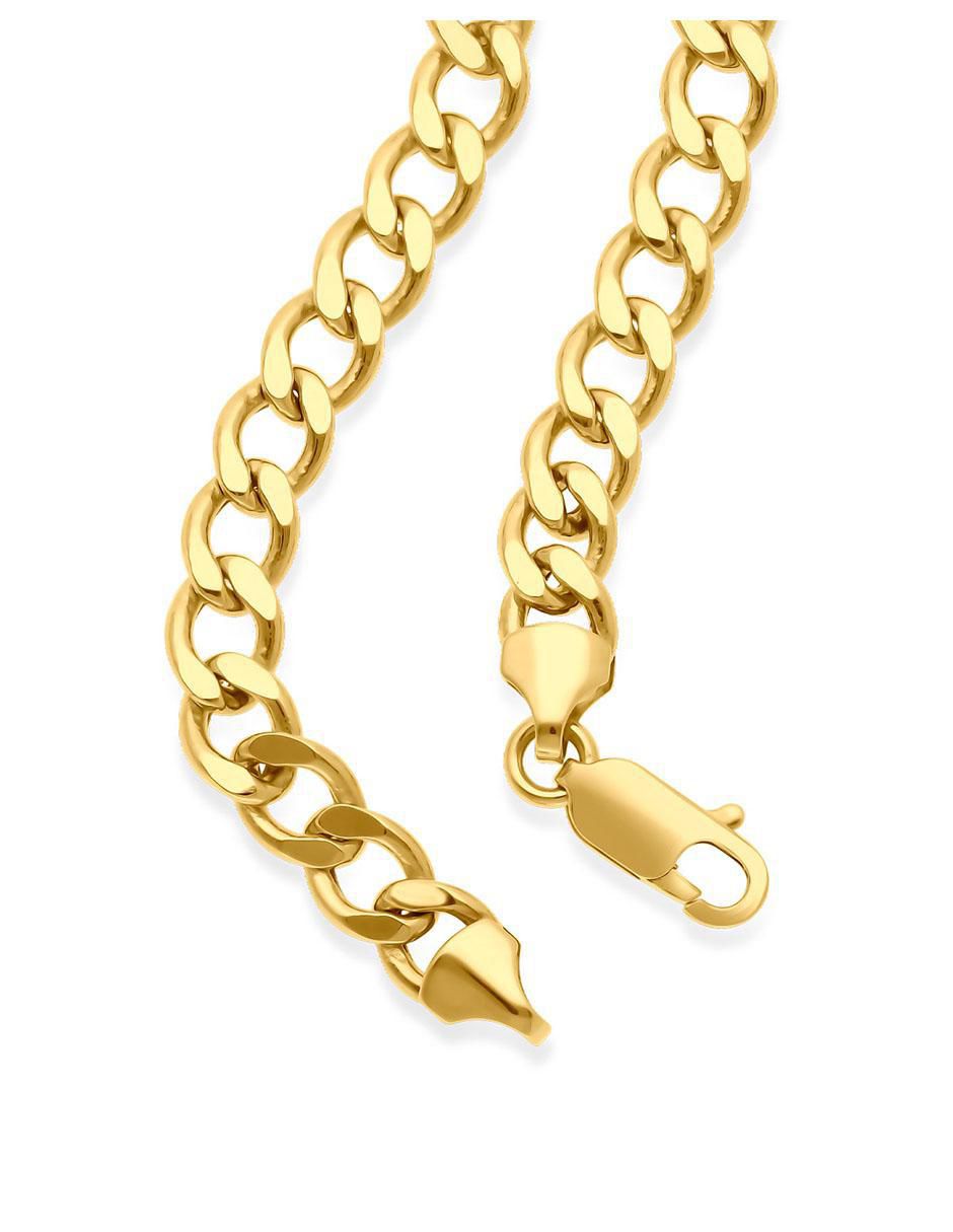 Pulsera de oro 14 K con acabado pulido 4