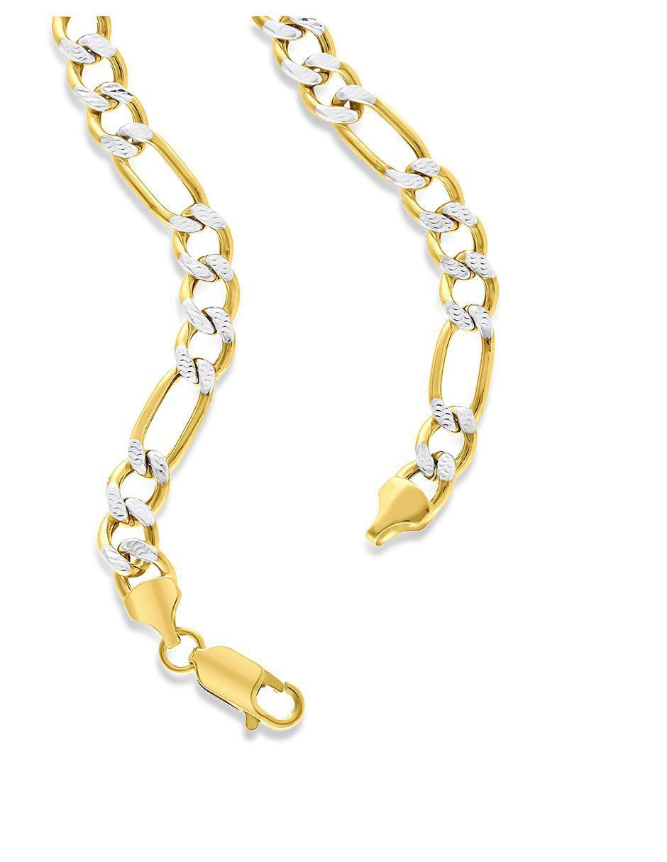 Pulsera de oro 14 K con acabado brillante 2