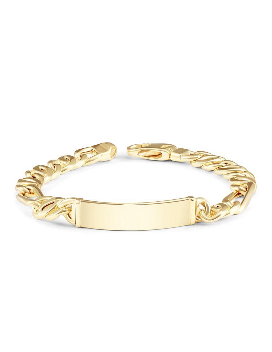 Esclava de oro 14 K con acabado brillante Esclava de oro 14 K con acabado brillante