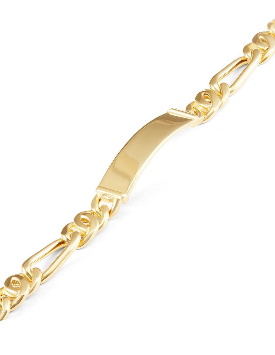 Esclava de oro 14 K con acabado brillante 2