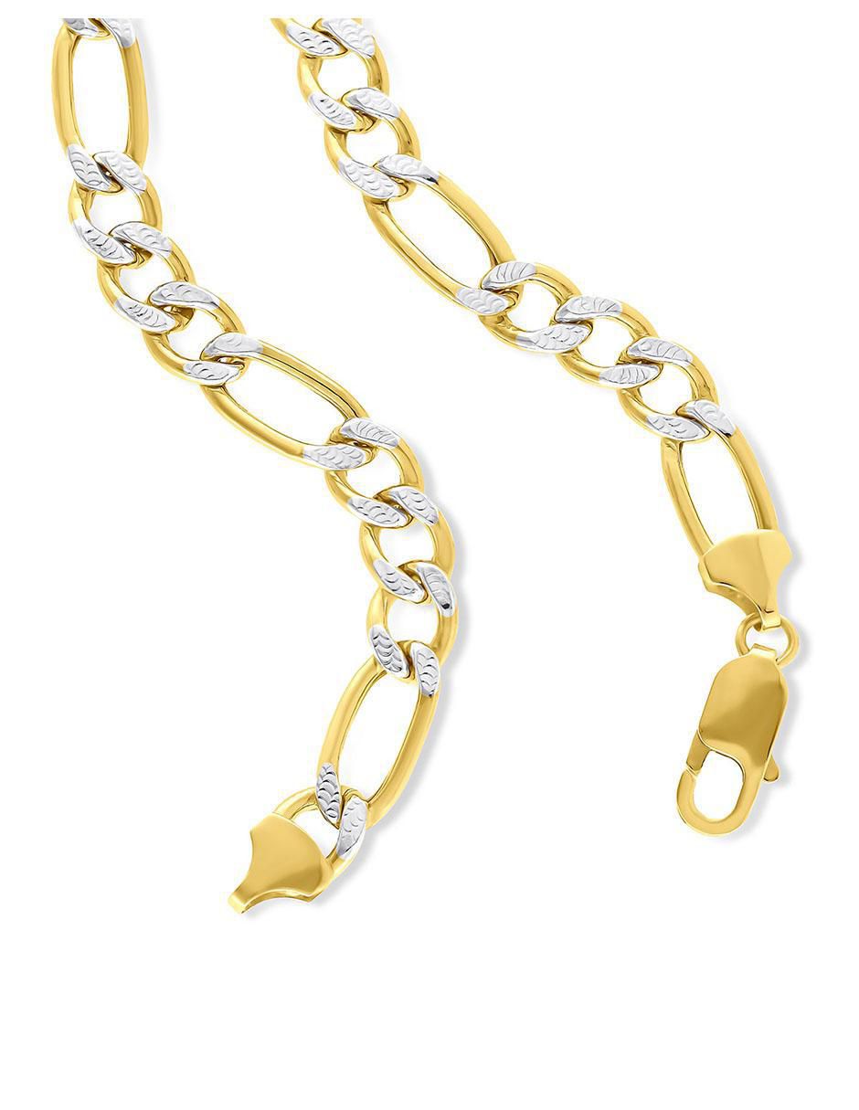 Pulsera de oro 14 K con acabado brillante 2