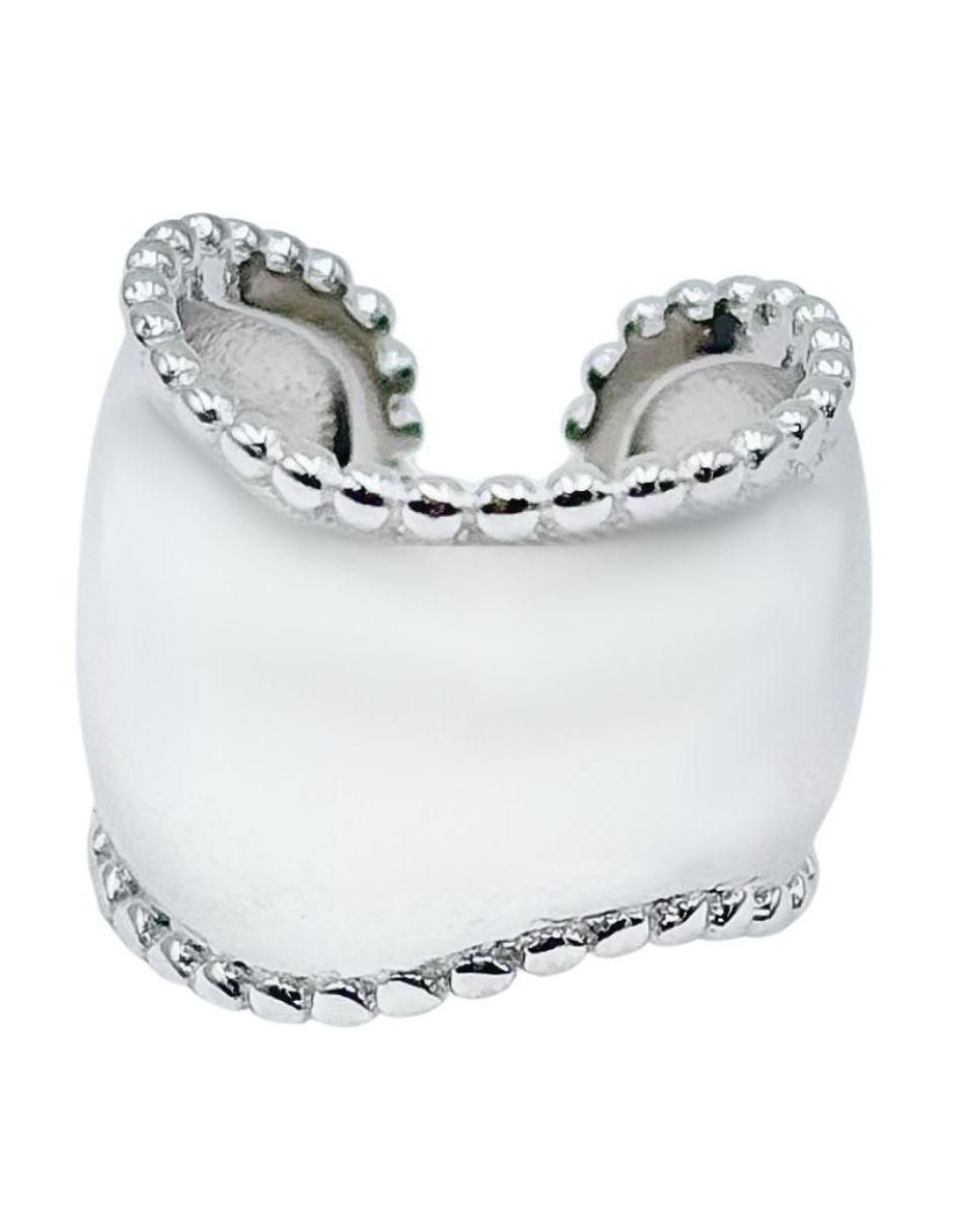 Aretes de plata P 925 con acabado lustre Aretes de plata P 925 con acabado lustre