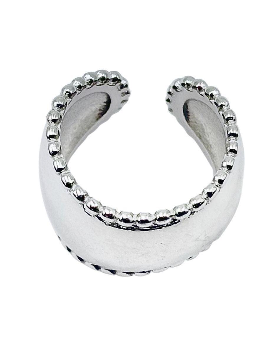 Aretes de plata P 925 con acabado lustre 3