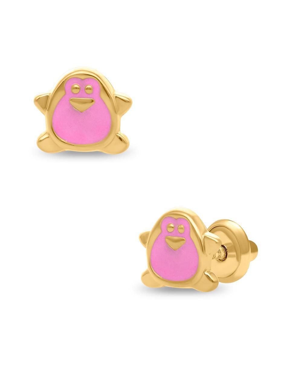 Broqueles de pingüino de oro 2