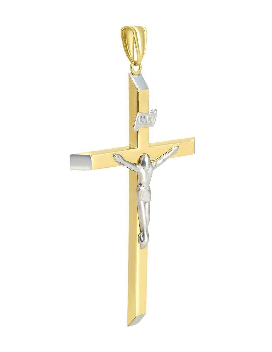 Dije de cruz de oro 14 K 2