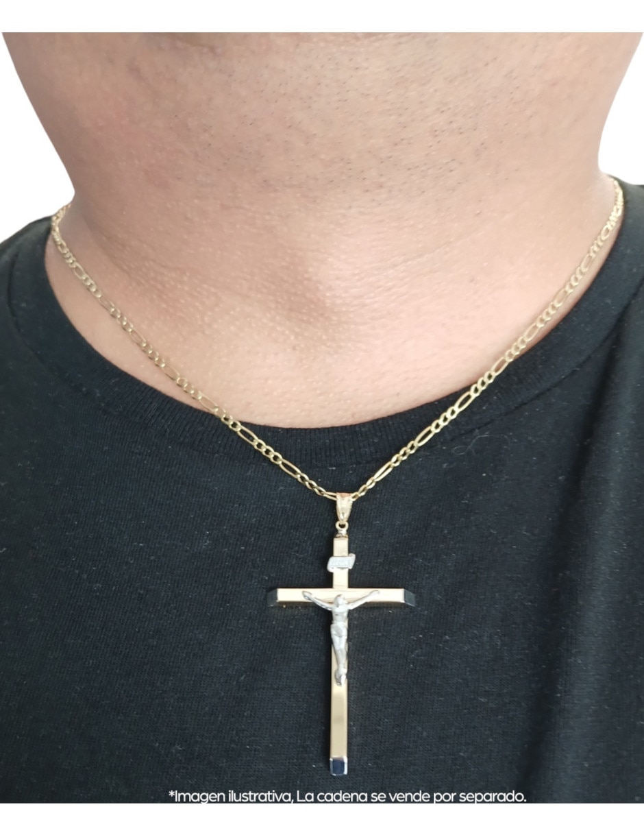 Dije de cruz de oro 14 K 3