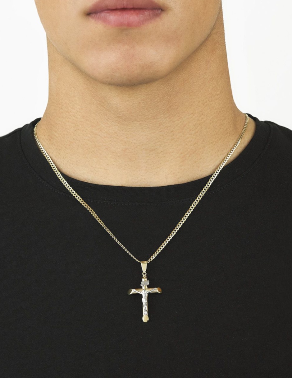 Dije de cruz de oro 14 K 2