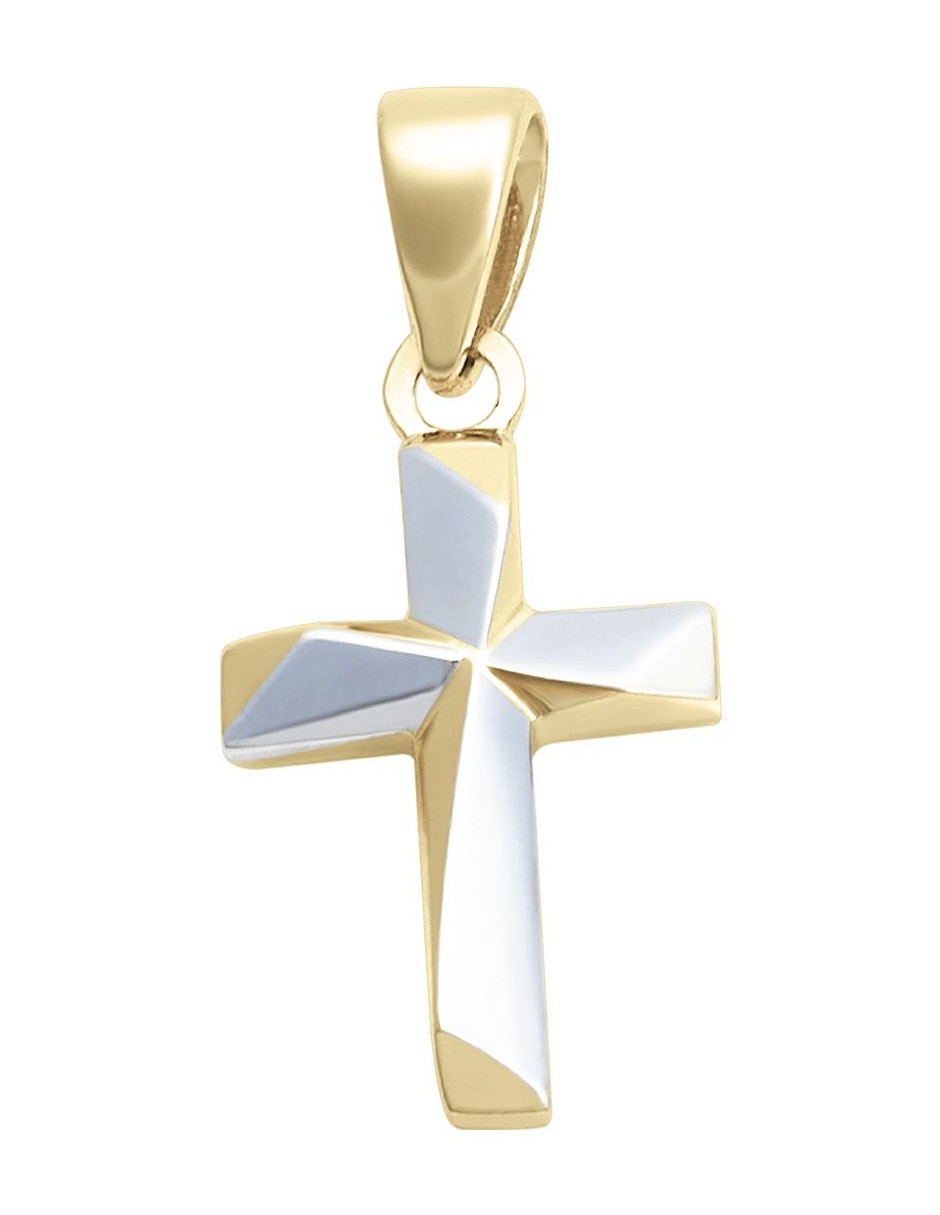 Dije de cruz de oro 14 K