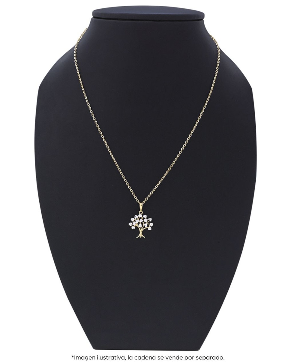 Dije de árbol de oro 14 K 3