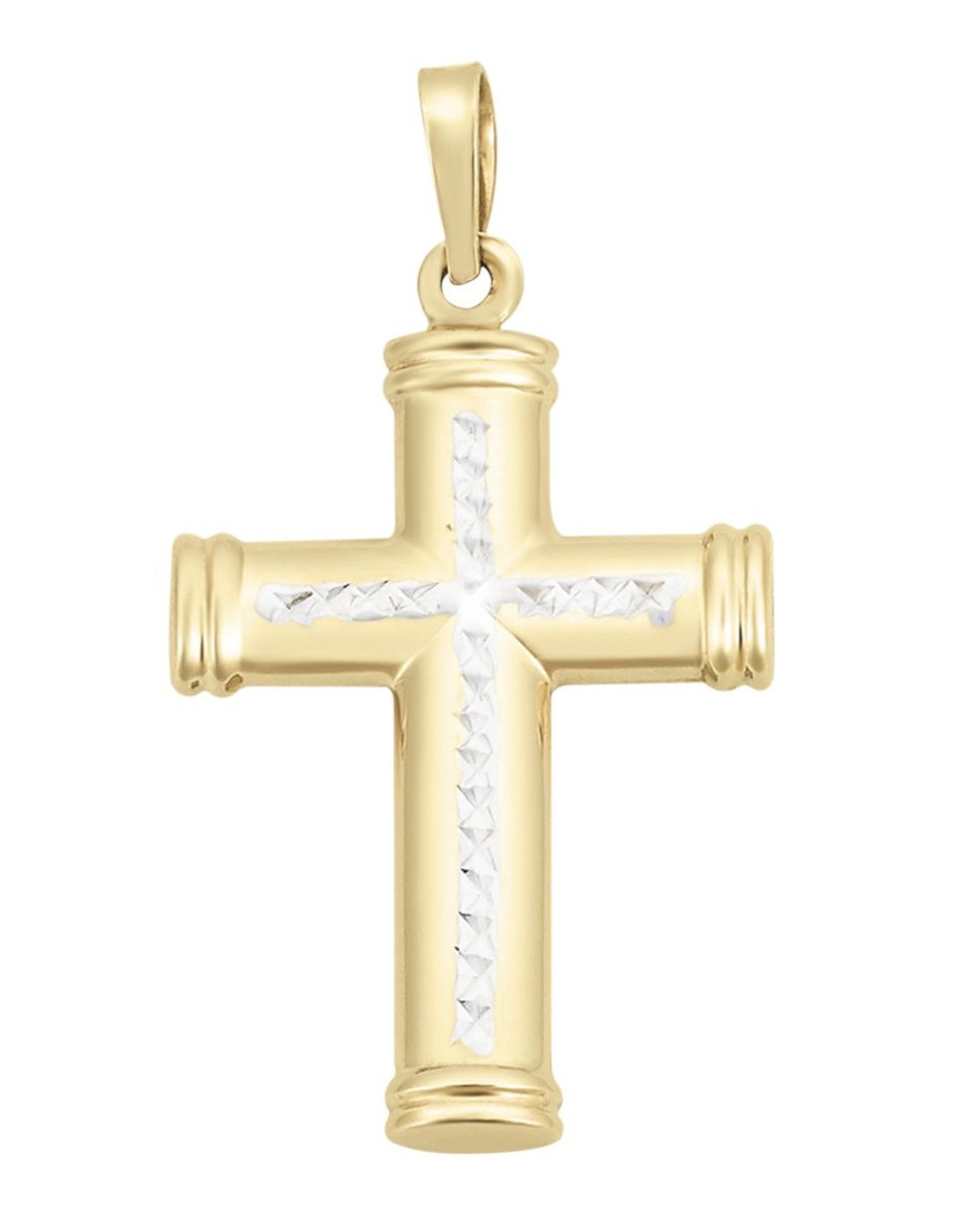 Dije de cruz de oro 14 K