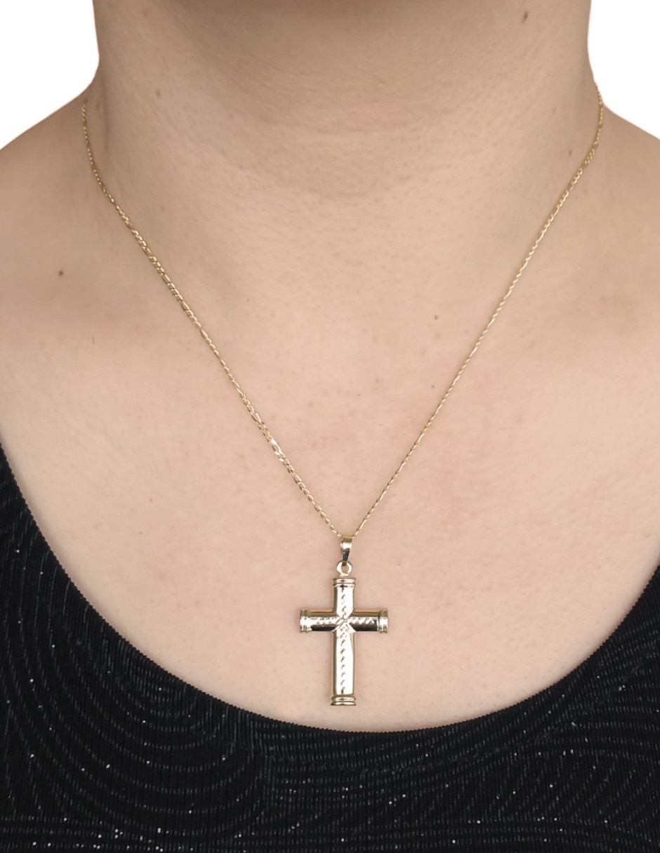 Dije de cruz de oro 14 K 2