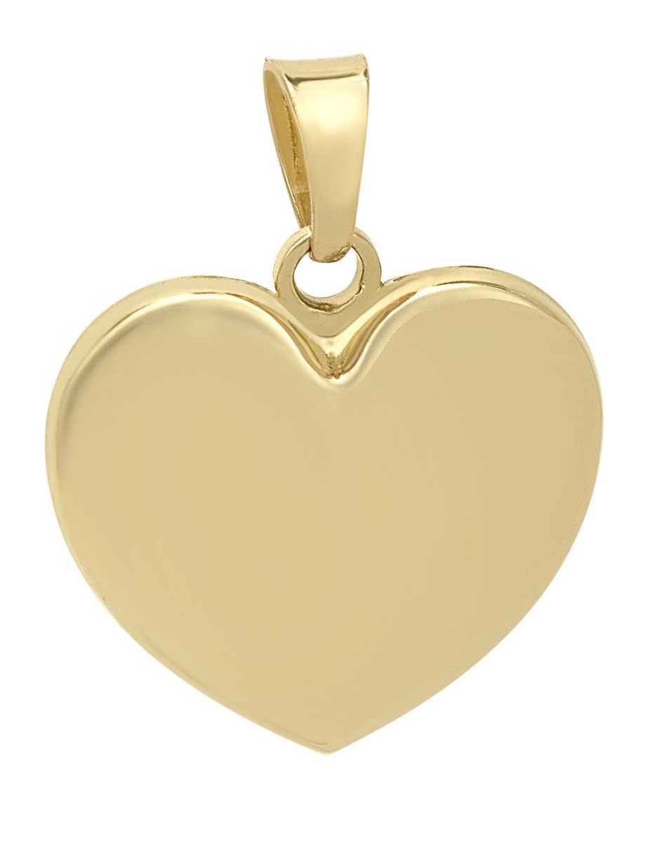 Dije de corazón de oro 14 K