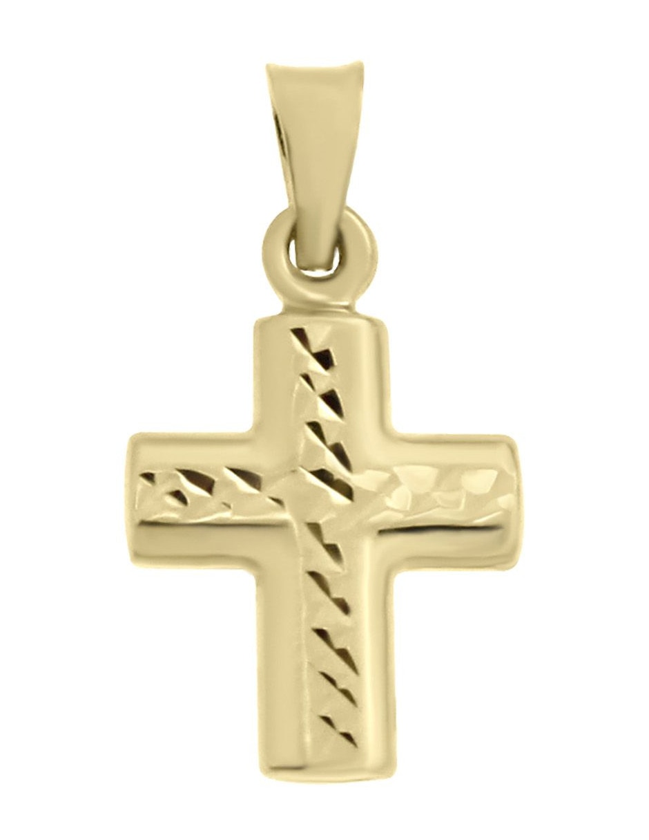 Dije de cruz de oro 14 K