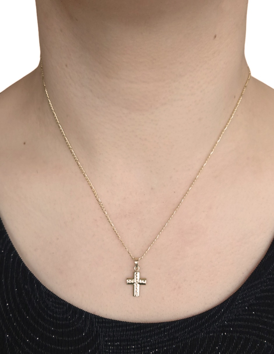 Dije de cruz de oro 14 K 2