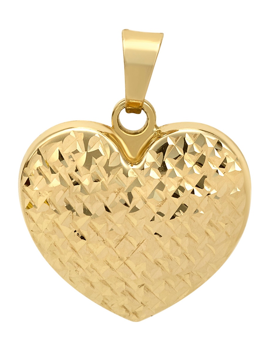 Dije de corazón de oro 14 K Dije de corazón de oro 14 K
