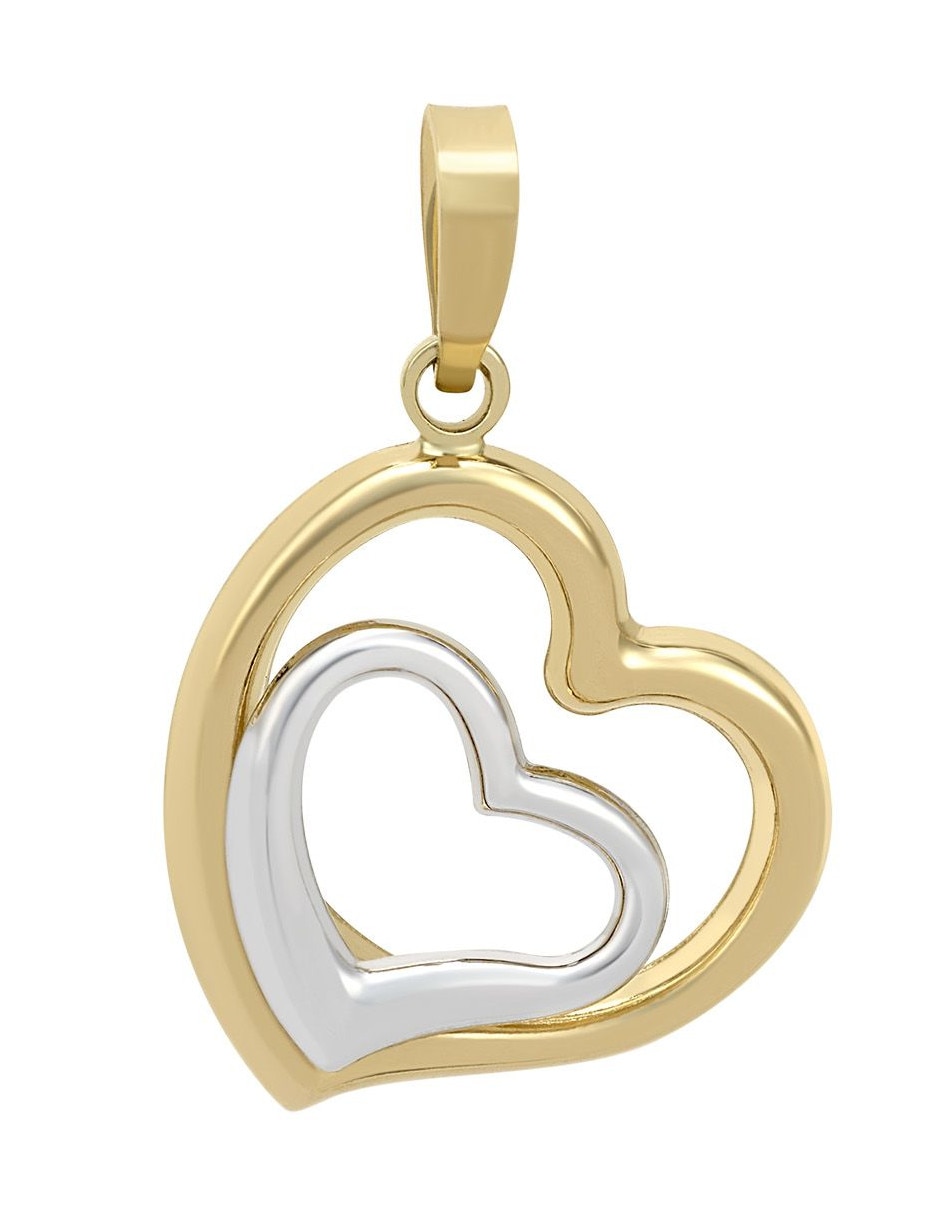 Dije de corazón de oro 14 K Dije de corazón de oro 14 K