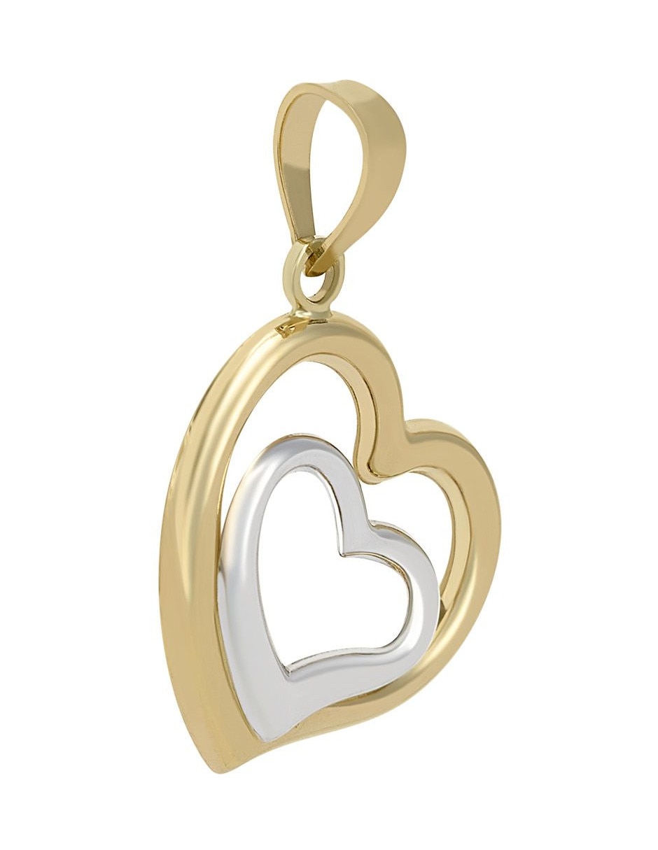 Dije de corazón de oro 14 K 3