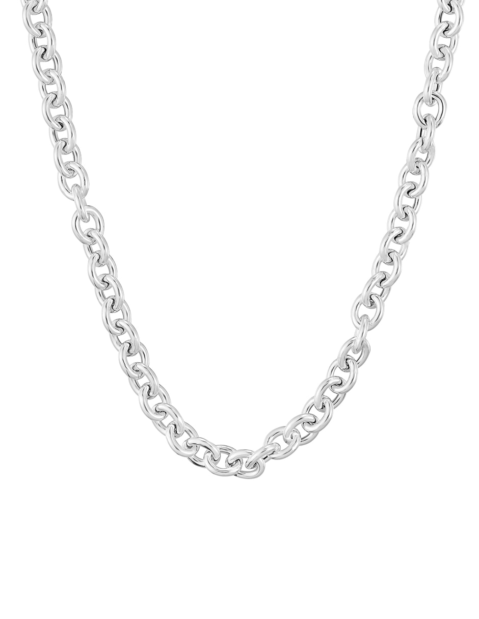 Collar de eslabones de plata P 925 Collar de eslabones de plata P 925