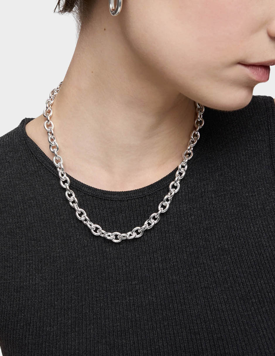 Collar de eslabones de plata P 925 6