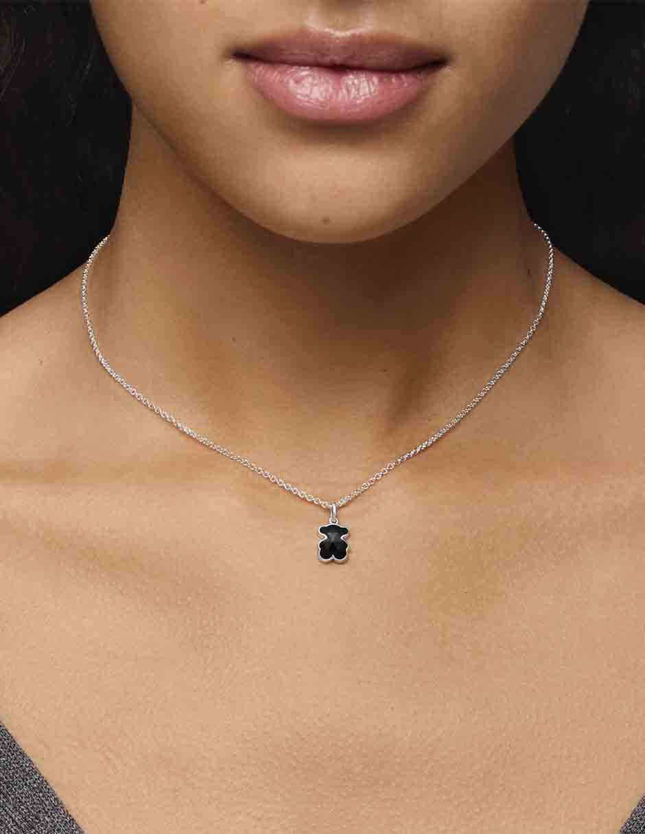 Collar de oso Icon de plata P 925 7