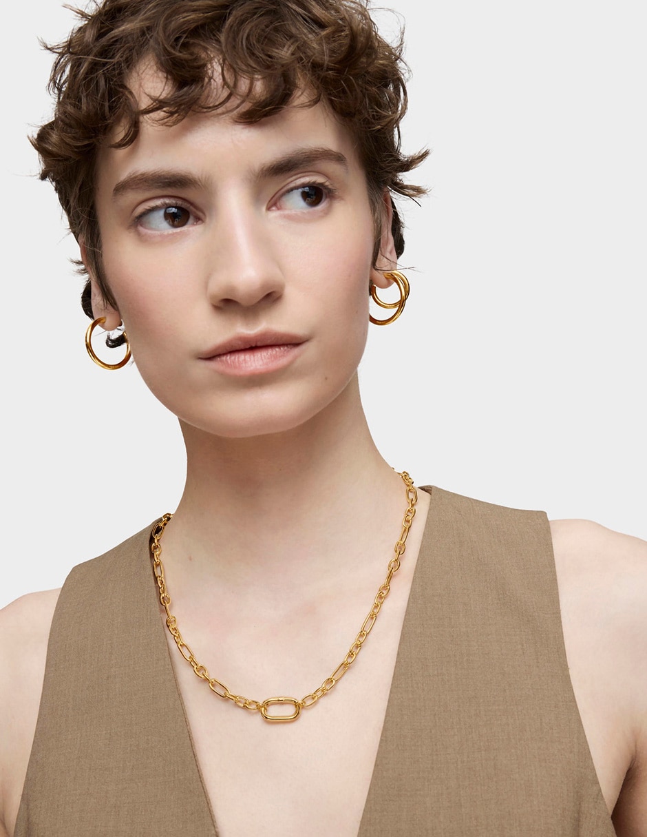 Collar de eslabones Hold de plata P 925 4