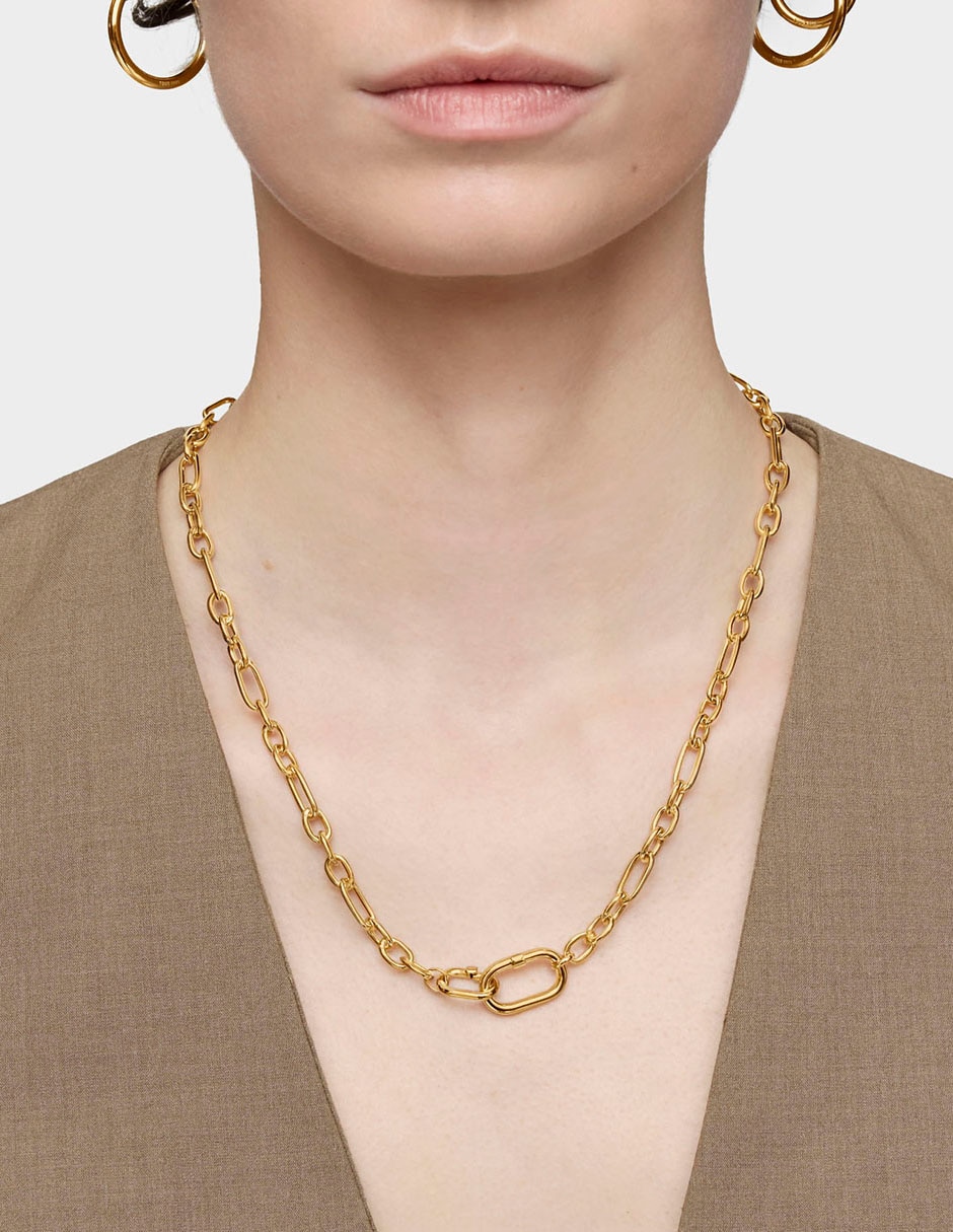 Collar de eslabones Hold de plata P 925 6