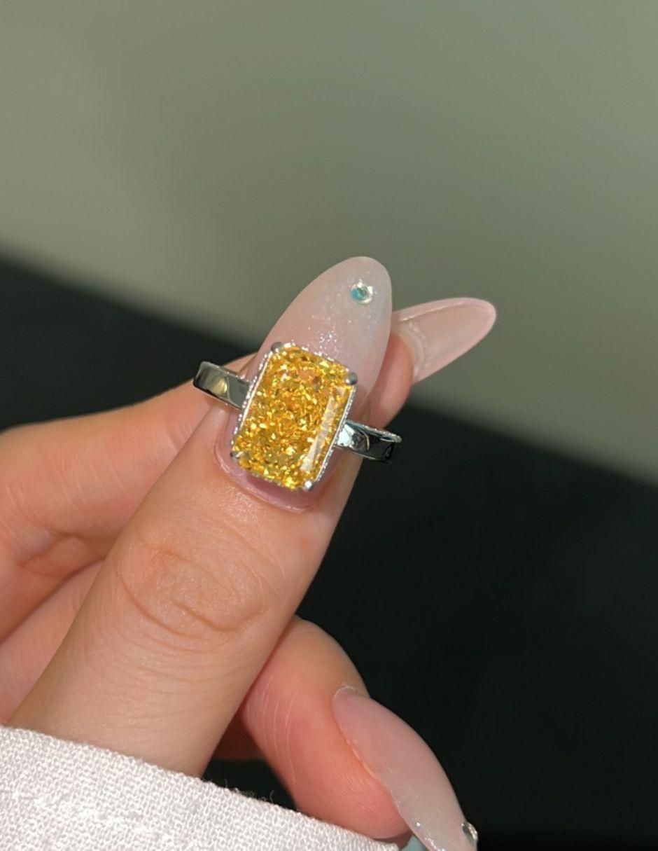 Anillo de compromiso "de" plata p 925 yoiko imperial zirconia