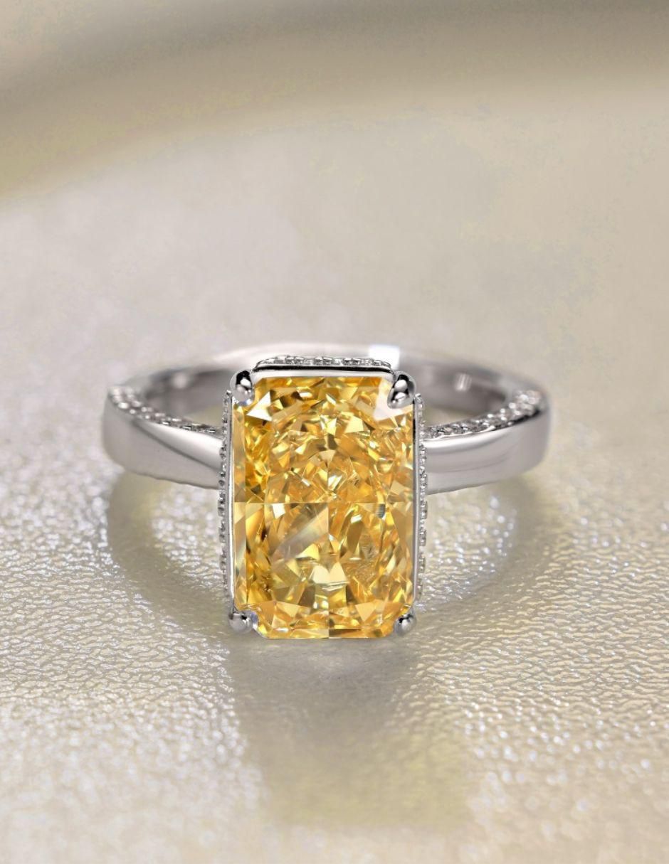 Anillo de compromiso "de" plata p 925 yoiko imperial zirconia