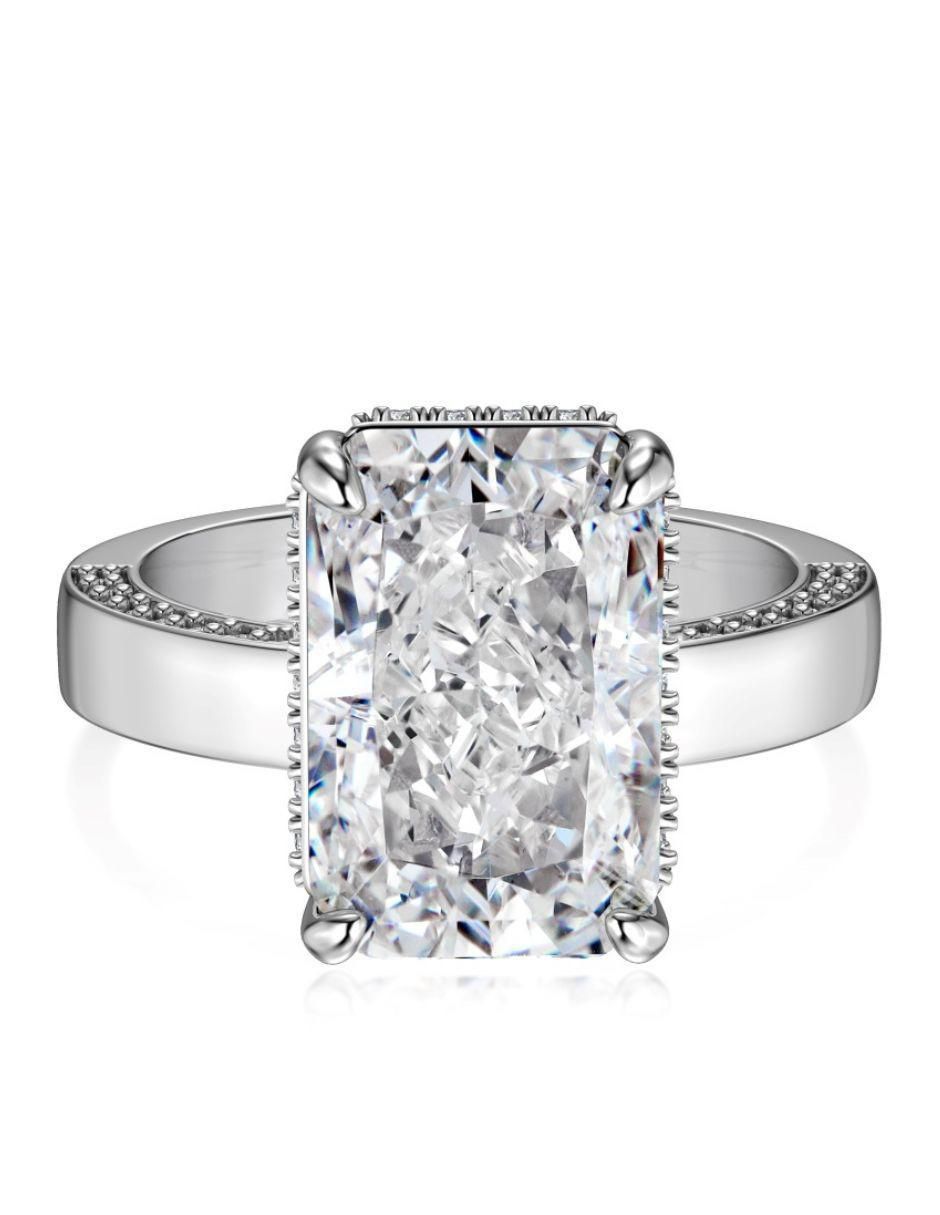 Anillo de compromiso de plata P 925 Imperial zirconia 1